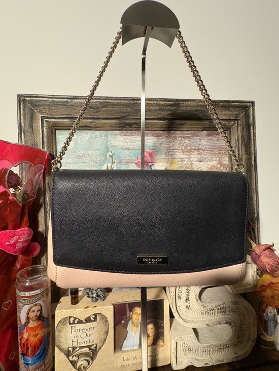 kate spade Handbags - kate spade Black and Blush Chain Shoulder Bag